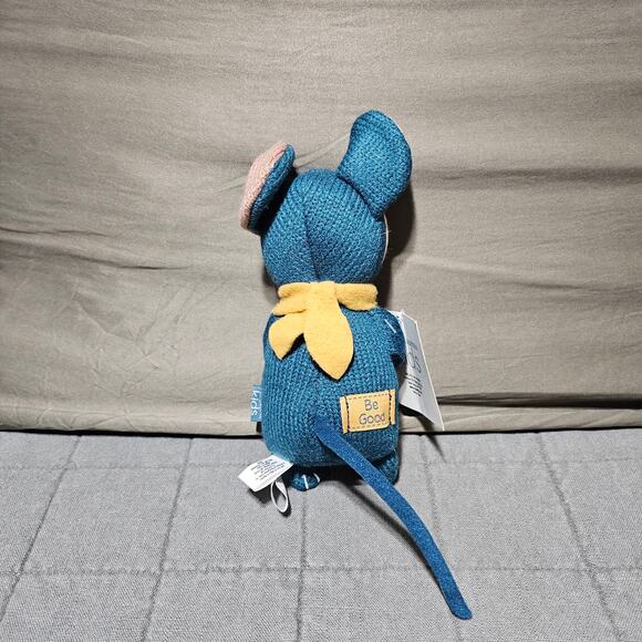 Mary Martha Kids NEW TAG Woodland Friends Mouse Plush Green Blue Dayspring cards - Picture 4 of 6